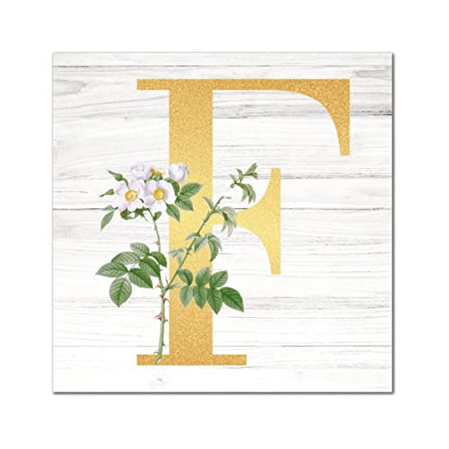 Lettre F en bois suspendre décoration murale salon et chambre maison 30cm
