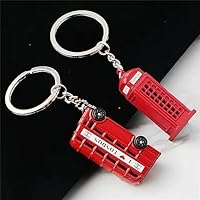 ロンドンバスキーホルダー キーホルダー【ロンドンバス】Elgate Products 90021-A（11054