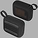 Lebakort Silicone Cover Compatible with JBL GO 4 Portable Speaker (Black Cover)