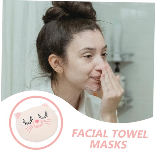 BIUDECO Toalha Quente Toner Máscara De Toalha Essência Rosto Toalha Fumegante Máscara De Lençol Faci