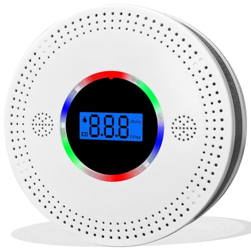 Smoke Alarm & CO Detector with LCD