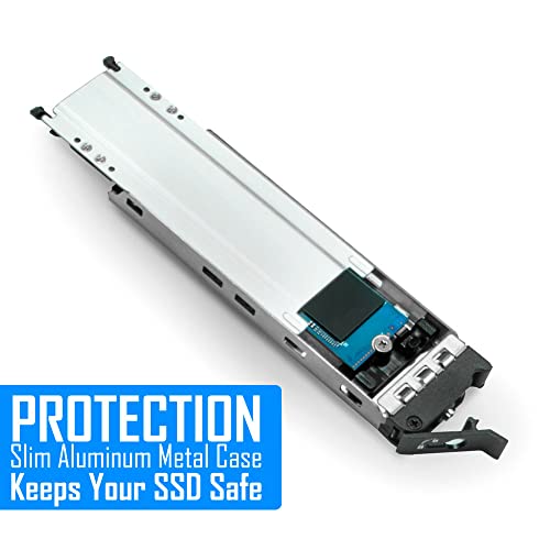 Bandeja SSD M.2 NVMe caddy interno Kingwin para chasis KW-101M2-BR de PC 4