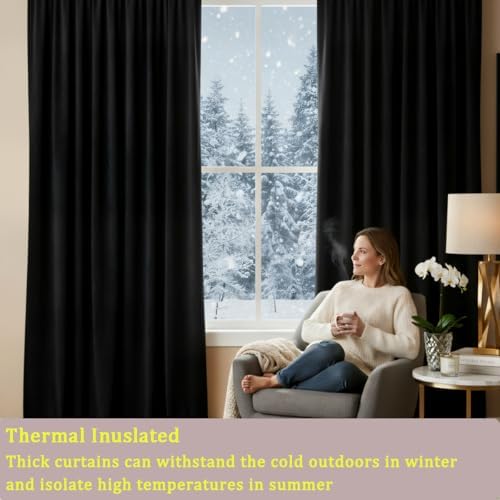 как выглядит Cream Beige Velvet Curtains W62 x L96 inches 2 Panels, Luxury Curtains фото