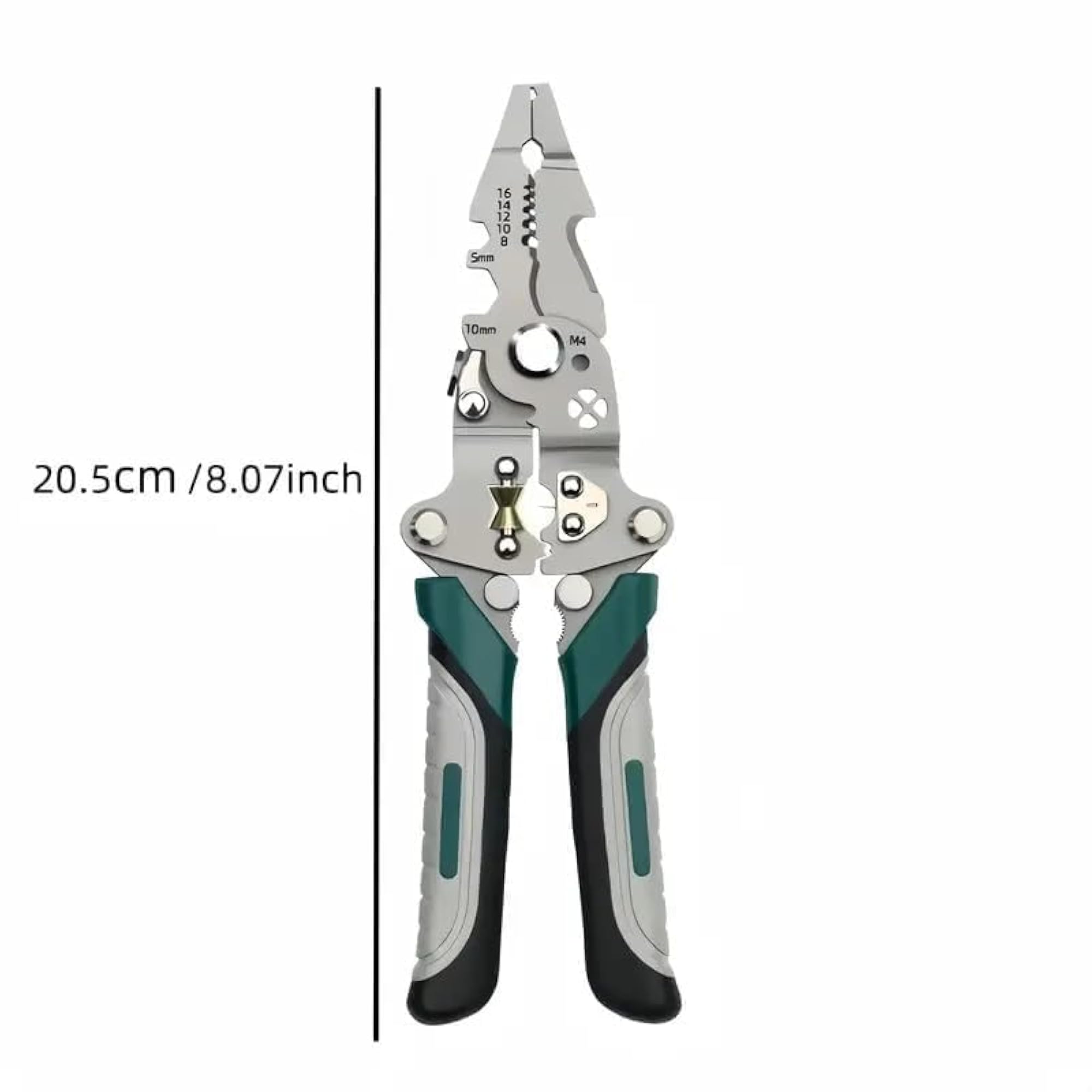 All-in-1 Multifunction Stainless Steel Wire Stripper Tool