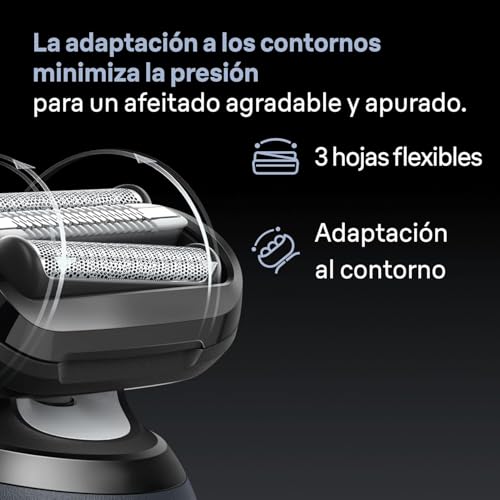 Miniatura 2 de Braun Series 6 Afeitadora Eléctrica Hombre, 62-G1200SI, Gris