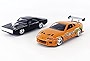 Jada Toys Fast & Furious Dom's Dodge Charger R/T & Brian's Toyota Supra 1:32 Die-Cast Vehicle (26063)