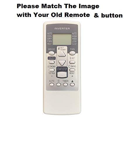 Image of BLIKSEM Remote Control for 143 BL O General Split /Window Air Conditioner Remote (Please Match The Image with Your Old Remote)