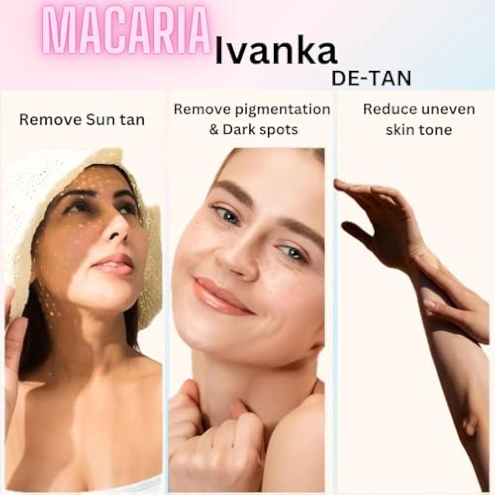 Ivanka Full Body & Breast Whitening Detan Pack