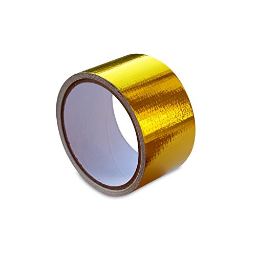 Mishimoto - MMGRT-215 Heat Defense Heat Protective Tape - 2" x 15' Roll Metallic Gold by Mishimoto - Used condition - US$21.07