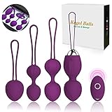Kegel Balls for Women Pelvic Floor Exercises and Tightening Set of 5 Silicone Ben Wa Balls for Women Beginners & Advanced Kegel Exercise Weights