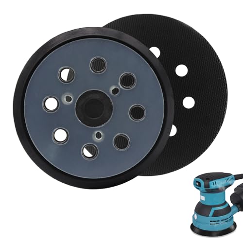 2 Pièces Plateau de Ponçage pour Makita 125 mm, Plateau