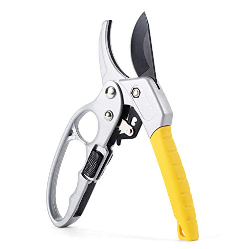 WHATOOK Garden Pruning Shears,Tree Trimmers Scissors,Garden Hand Clippers,Tree Branch Cutter Gardening Tools for Indoor Plant,Flower