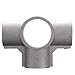 Brushed Aluminum Center Cross Brace Fitting - 1-5/8