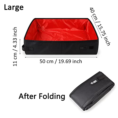 Foldable Cat Litter Tray, Cat Litter Tray, Portable, Waterproof Cat Litter Tray, Travel Cat Litter Tray - Image 3