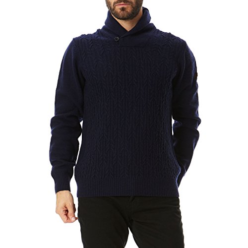 Ben Sherman Men's Textured Shawl-Collar Sweater2