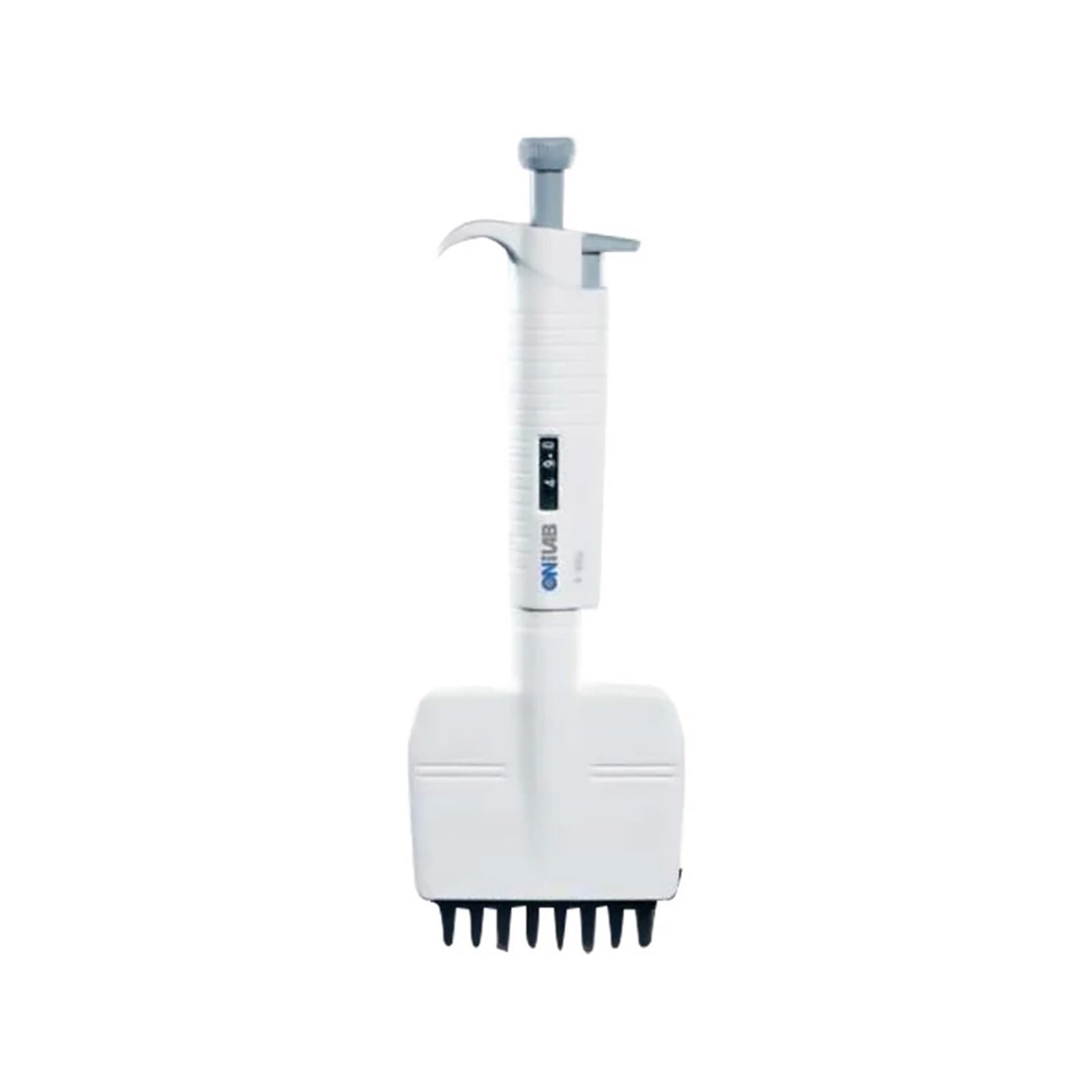Micropipeta mecánica de ocho canales Pipeta manual multicanal de volumen ajustable(0.5-10ul)