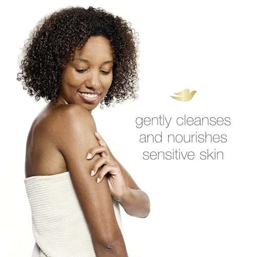 Image of Dove Sensitive Skin Nourishing Body Wash, Unscented 22 oz