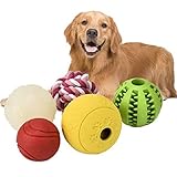ROJOSER Interactive Dog Toys (5 Different Functions ),Dog Puzzle Toys,IQ Treat Ball for Small Medium...