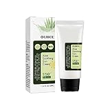 OUHOE Aloe Vera Sunscreen, Moisturizing Light Refreshing Non-Greasy,Moisturizing UV,Isolation Sunscr