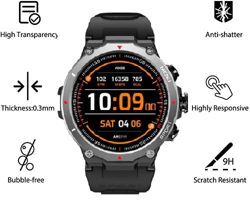Image of ILOFT Premium High Definition Ultra Clear Screen Protector Waterproof Tempered Glass Screen Protector for Noise Force /Force Plus (PACK OF 1)