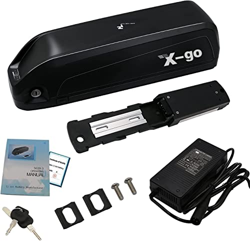 X-Go 48 V 13 Ah Batería Eléctrica De Iones De Litio Con Puerto Usb, 5 Pines Y Cargador Para Motor De Bicicleta De 350 W, 500 W, 750 W, 1000 W, 48 V, 13 Ah 100-1000 W 5 Pines Con Usb X-Go 48 V 13 Ah Batería Eléctrica De Iones De Litio Con Puerto Usb, 5 Pines Y Cargador Para Motor De Bicicleta De 350 W, 500 W, 750 W, 1000 W, 48 V, 13 Ah 100-1000 W 5 Pines Con Usb