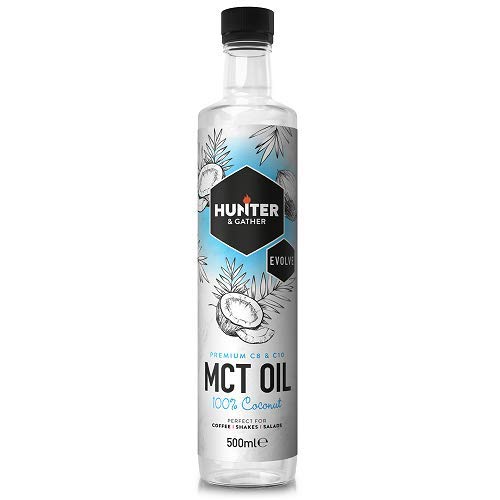Hunter & Gather Premium C8 & C10 MCT Oil (500ml MCT Oil)
