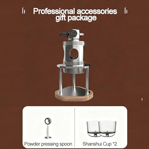 Cafetera Portátil Manual de Espresso con Manómetro y 16 Bar de Presión miniatura 6