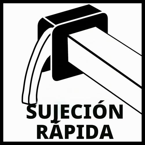 Miniatura 4 de Einhell Soporte Para Sierra Ingletadora. Estructura De Aluminio Estable. Cierres Rápidos Ergonómicos Con Palanca Para La Fijación De La Pata. Plegable Con Altura Regulable Y Extensiones