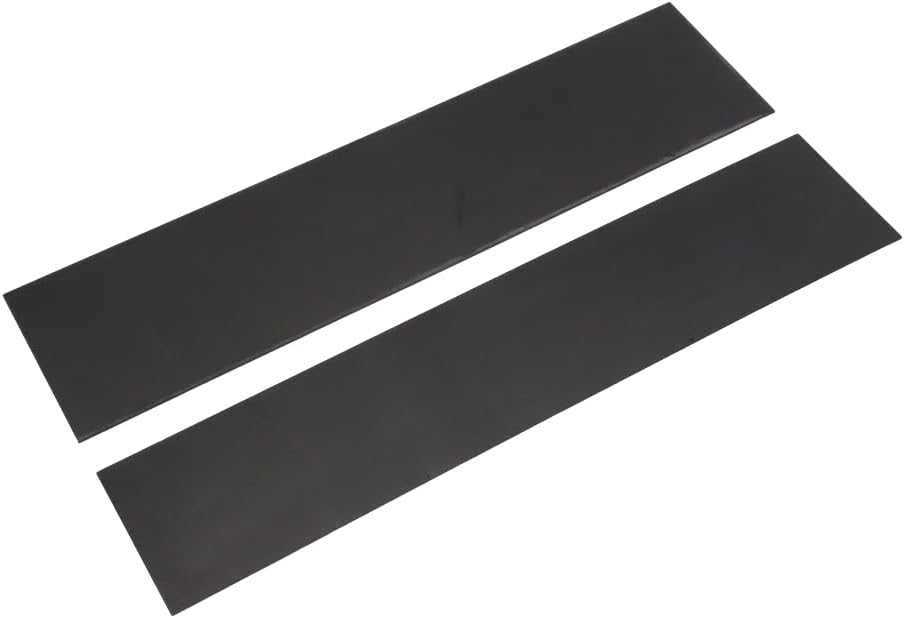 Upgraded Adhesive Gloss Black Rear Sliding Window Trim for Chevy Silverado GMC Sierra 1500 2500 3500 2019-2025