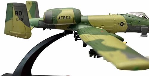 Miniatura 6 de 1100 Escala A10 A-10A Warthog Ataque Avión Metal Avión Militar Juguete Modelo Modelo Colección Regalo