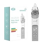 Baby Nasal Aspirator | Baby Nose Sucker | Nose Sucker for Baby - Baby Nose Cleaner, Automatic Nose Sucker for Infants, Rechargeable, with Music & Light Soothing Function