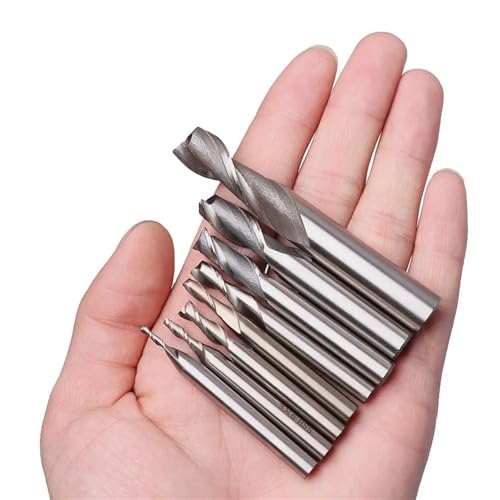 Fraise CNC 4mm anti-bourrage de copeaux pour machine-outil à bois - 2