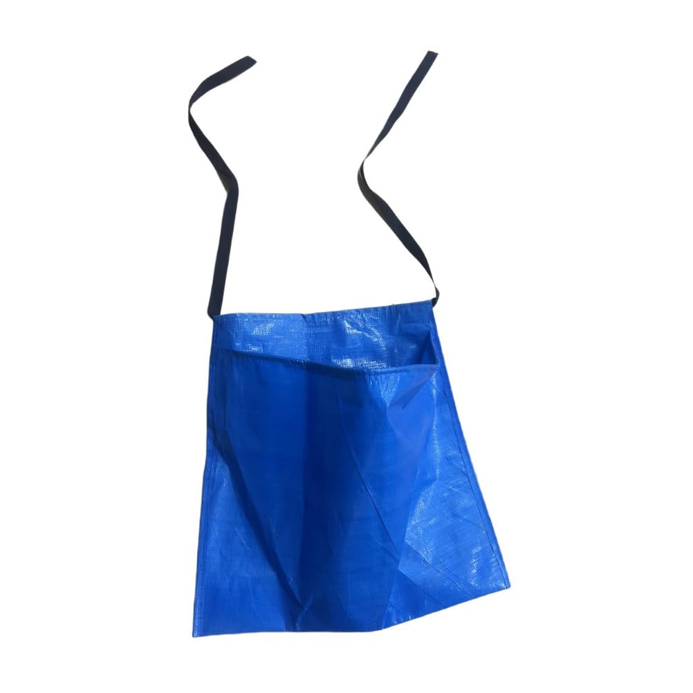 Sacchetto di Raccolta Ispessito A Vita Frutta Verdura Borsa Multifunzionale Agricolo,Blu,40cm*40cm