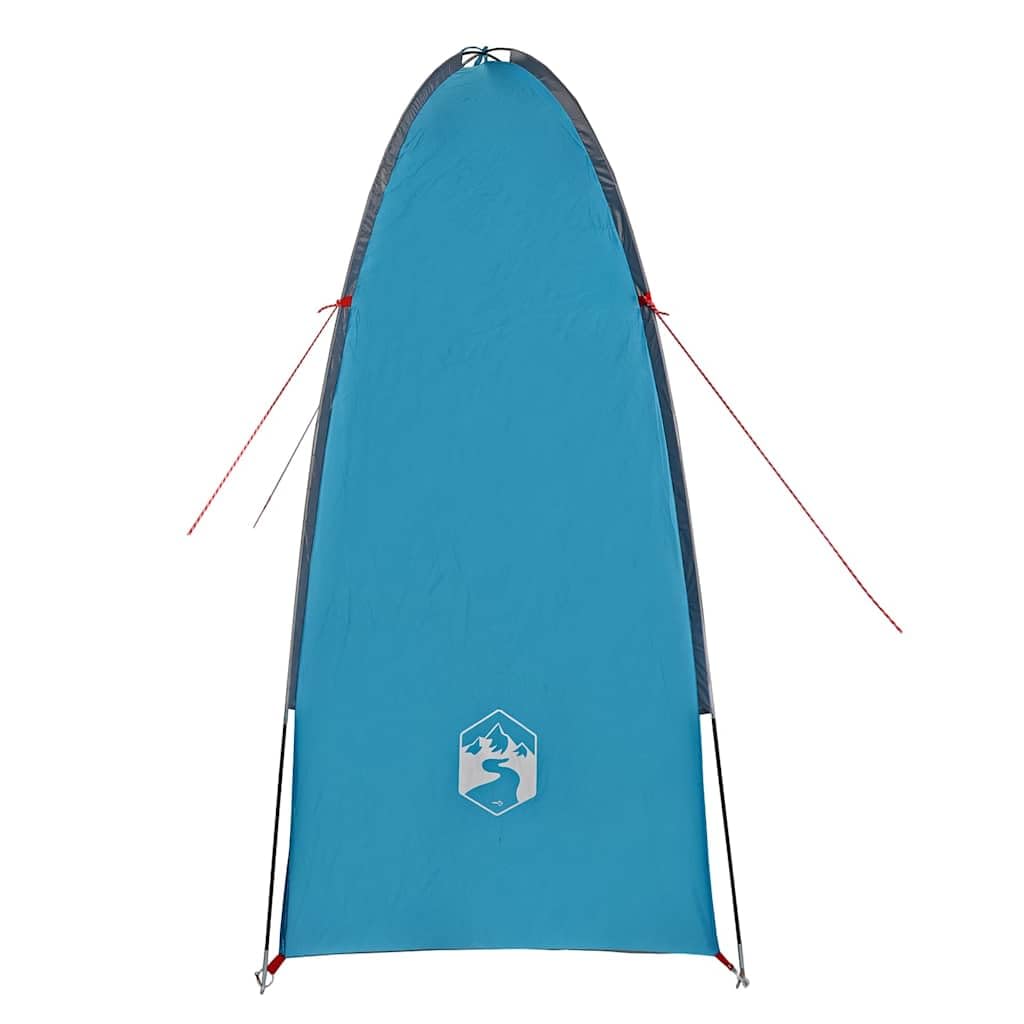 Tenda da campeggio, 200 x 163 x 190 cm, tenda con borsa per il trasporto, tenda leggera in poliestere con aste in fibra di vetro, per esterni e giardino, grigio e arancione