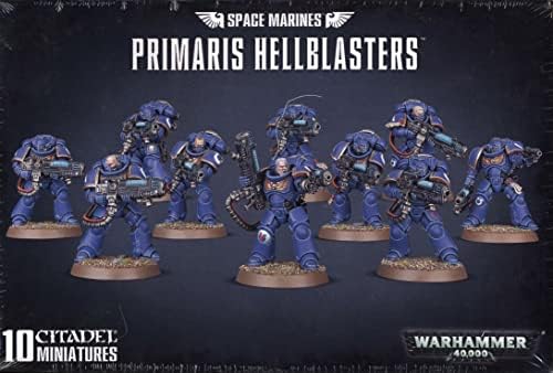 Games Workshop 99120101189"Space Marines Primaris Hellblasters Plastic Kit