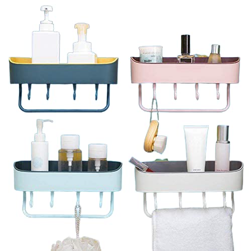 Maharsh Metal Bathroom Corner Rack Storage Shelves, Bathroom Storage Rack Corner, Steel Bathroom Corner Shelf Organizer Storage, Bathroom Shelf/Shelves (Powder Blue, Pack of 4) (B09TKDQD2J) Amazon Price History, Amazon Price Tracker
