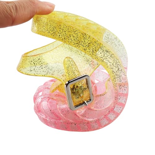 Girls Jelly Sandals Mary Jane Flats Kids Baby Character Princess Dress Costume Ballet Beach Sandals4