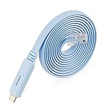 OIKWAN USB-C Cisco Console Cable, 6ft USB Type C to RJ45 Serial Adapter Essential Accessory of Cisco, NETGEAR, Ubiquity, LINKSYS, TP-Link Routers/Switches for Laptops