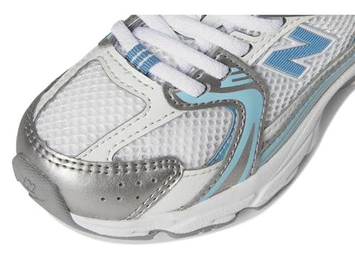 New Balance Unisex 530 Bungee (Little Kid) Sea Salt/Still Water 1 Medium by New Balance - Image 6