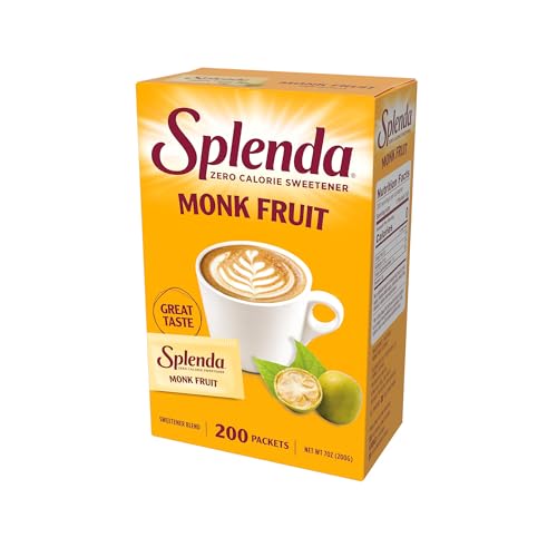 SPLENDA Monk Fruit Sweetener Packets