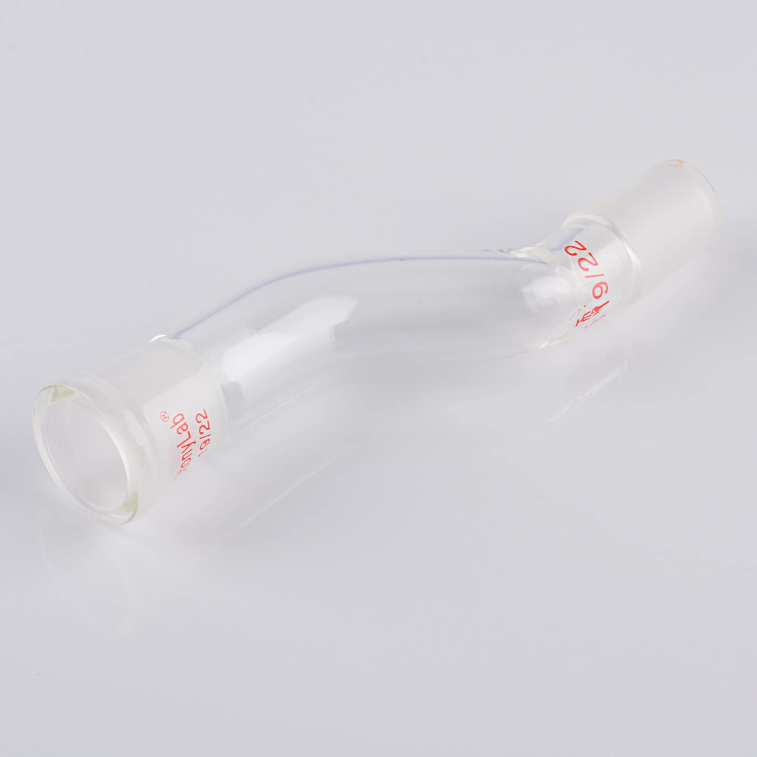 stonylab Borosilicate Glass Connecting Adapter, Two 19/22 Joints Offset Adapter, for Laboratory Distillation — Amazon image 5