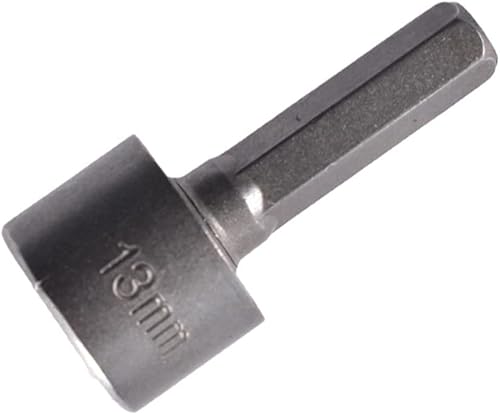 Miniatura 9 de 9 piezas de herramientas de taladro de tuercas eléctricas, SAE y métrico, juego de brocas de cabeza hexagonal de 14 pulgadas, juego de