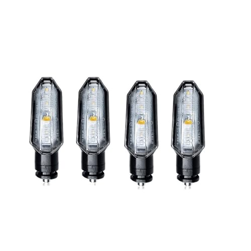 Clignotant dynamique à LED étanche 12V, feux double couleur ambre rouge haute visibilité