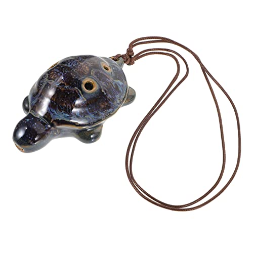 ERINGOGO 6 Tartaruga Ocarina Música Presentes Colar Para Crianças Colares Para Crianças Amante Da Mú
