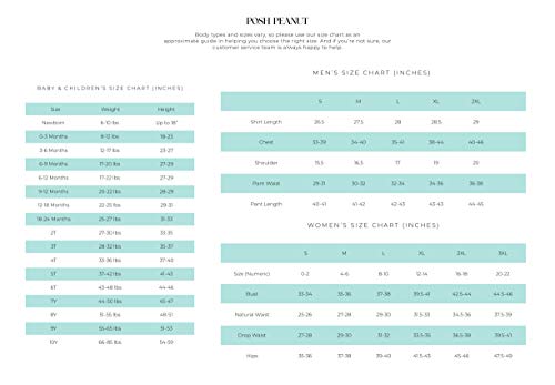 Posh Peanut Baby Pajamas Set - Toddler Sleepers Little Girl Clothes - Kids Two Piece Pj - Soft Viscose Bamboo (Country Rose, 2T) #TOP5