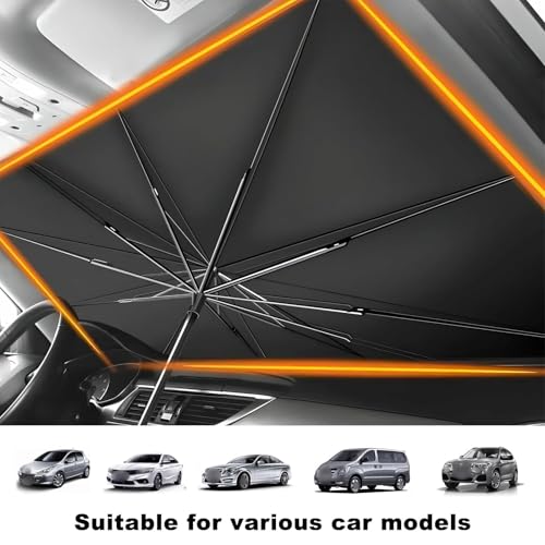 Parasol paraguas Mitsubishi Outlander evita salpicadero caliente por sol 6