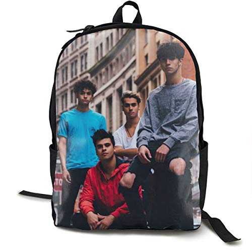Dobre Brothers Backpack Campus School Bag Casual Backpack Gym Travel Hiking Canvas Backpack