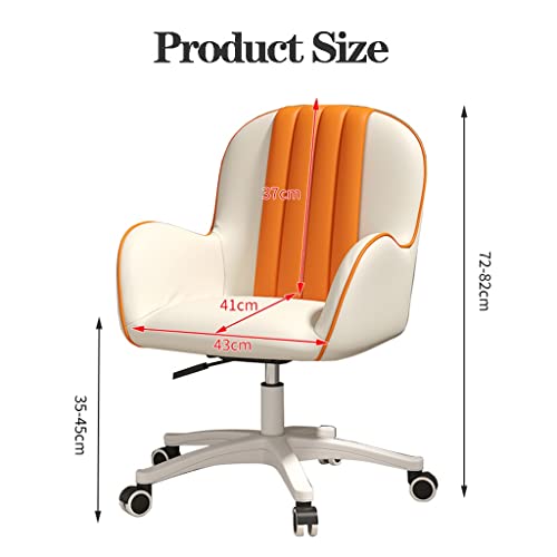 Chaise de bureau confortable avec roulettes et cuir moderne - 3