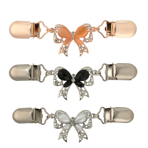 Juego de clips para corbatín vintage ideal para regalar a mujeres detallistas
