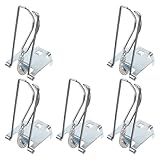 Solidité : grâce à leur construction robuste en métal, ces pinces à billets résistent à l'usure quotidienne et offrent une utilisation fiable pour les pinces à billets à ressort, les tiroirs-caisses et les porte-tickets de caisse